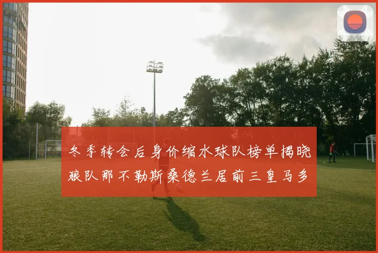 冬季转会后身价缩水球队榜单揭晓狼队那不勒斯桑德兰居前三皇马多特也在其中